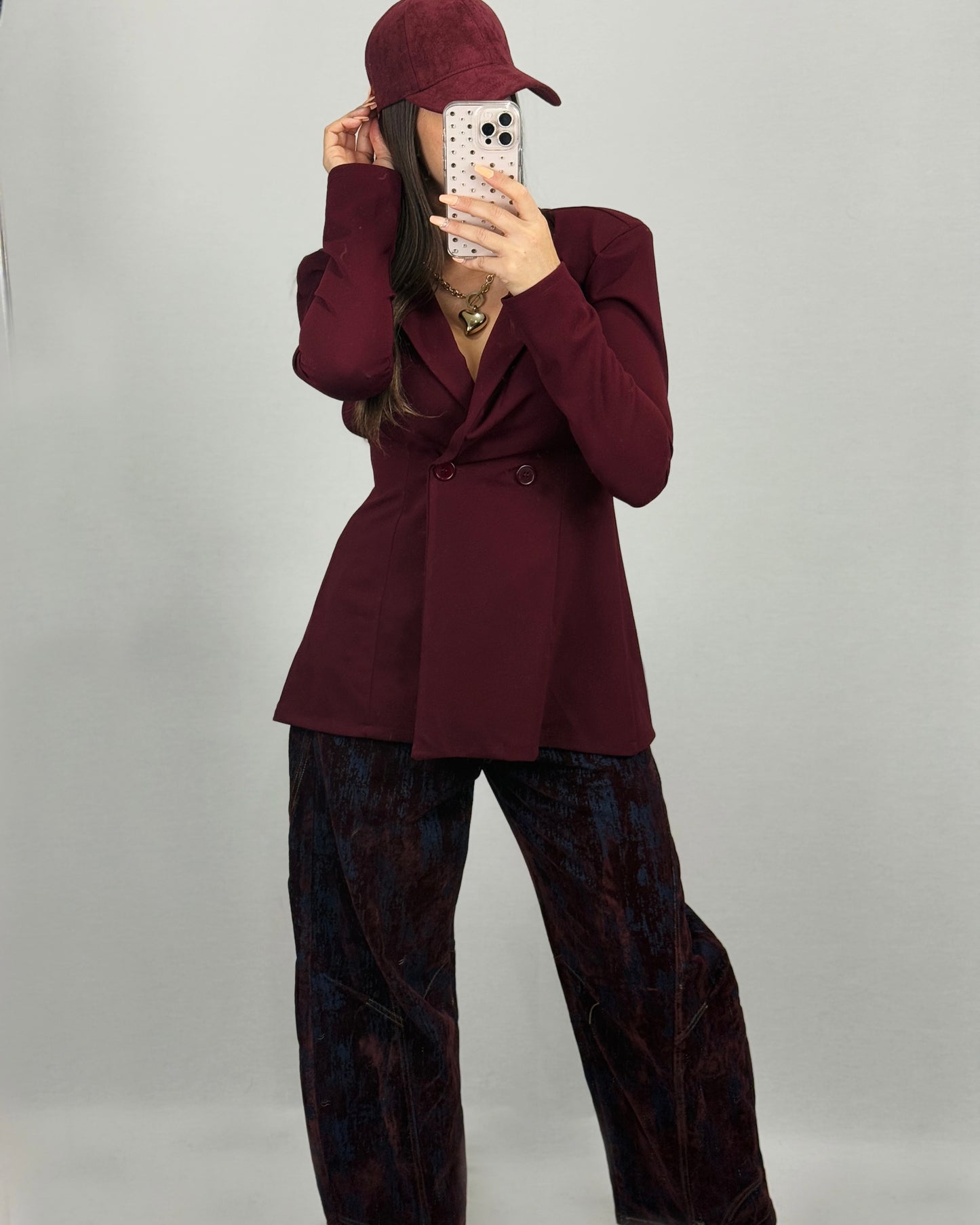 GORRA ANTELINA BURDEOS