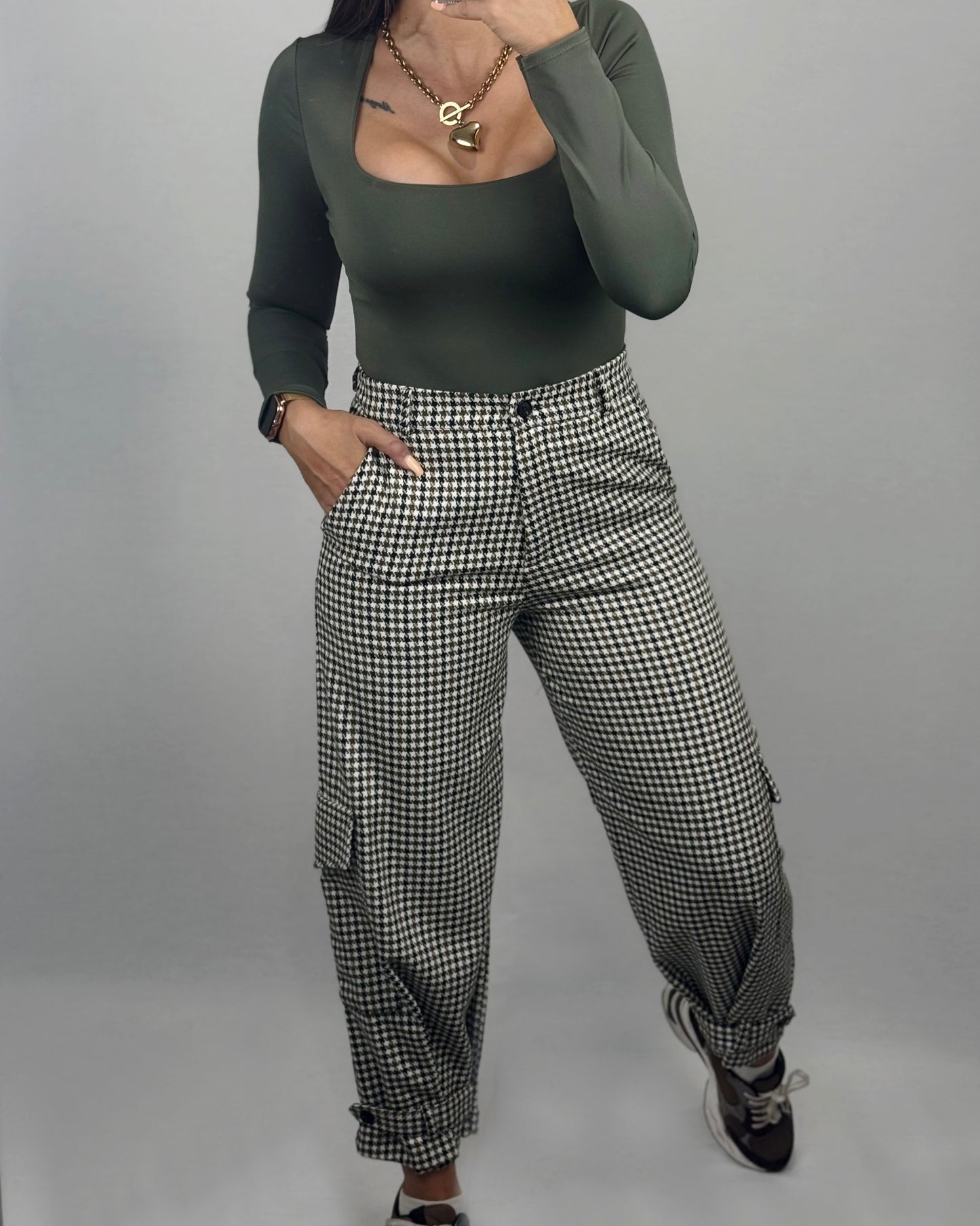 CONJUNTO VICHY VERDE