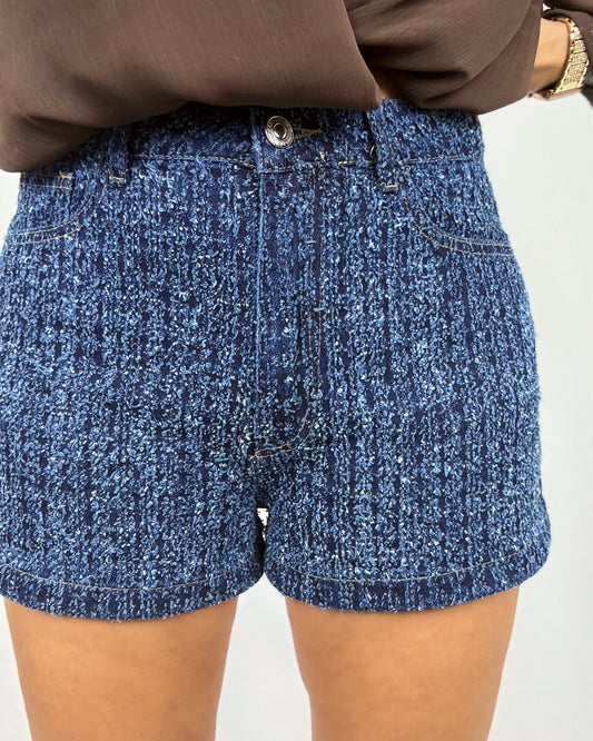 SHORT TEXT DENIM