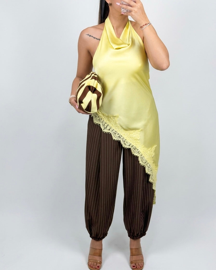 TOP LENCERO YELLOW LUM