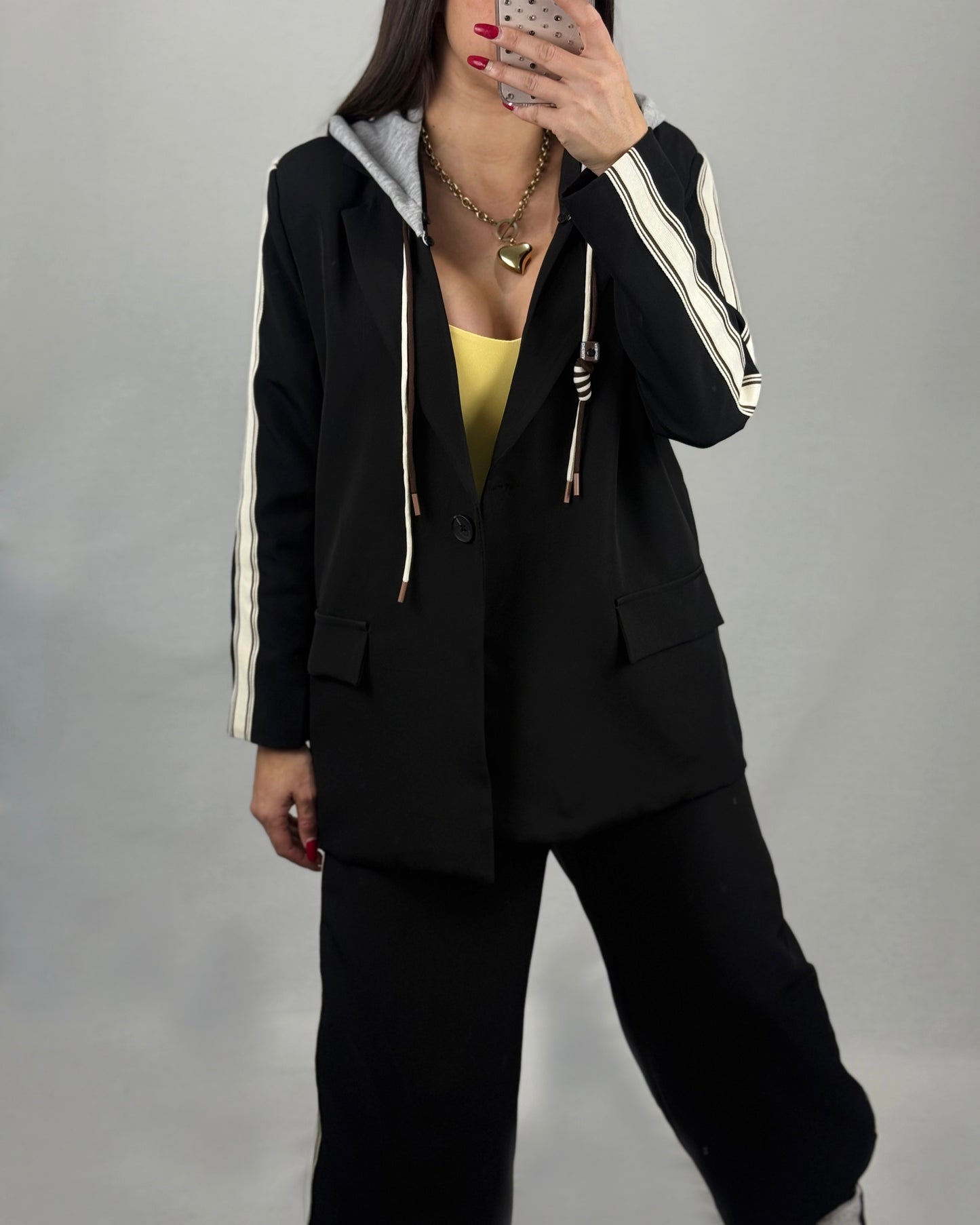 CONJUNTO CAPUCH BLACK