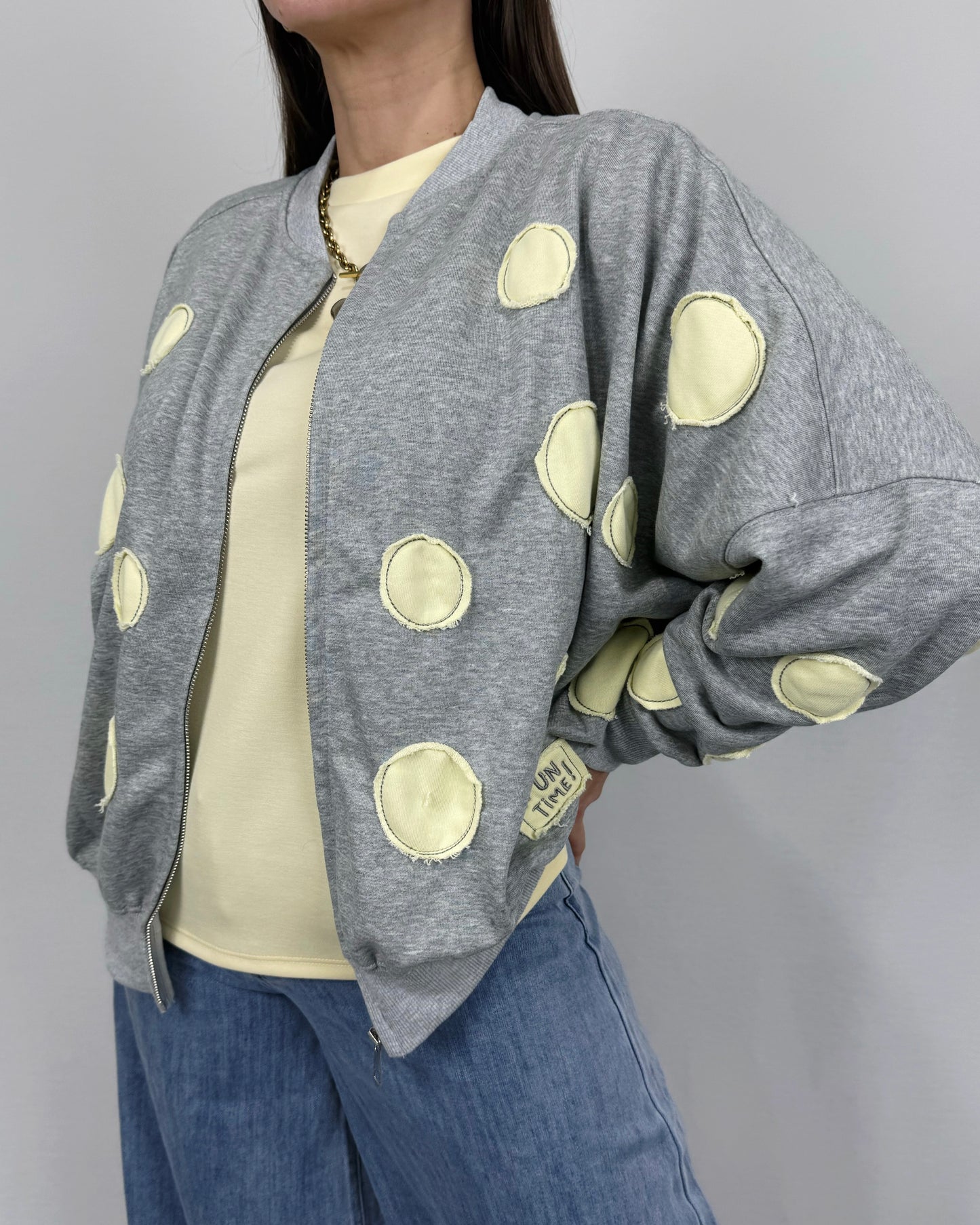 SUDADERA TOPOS YELLOW