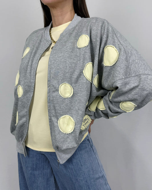 SUDADERA TOPOS YELLOW