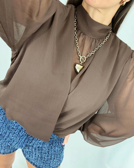 BLUSA VAP BROWN