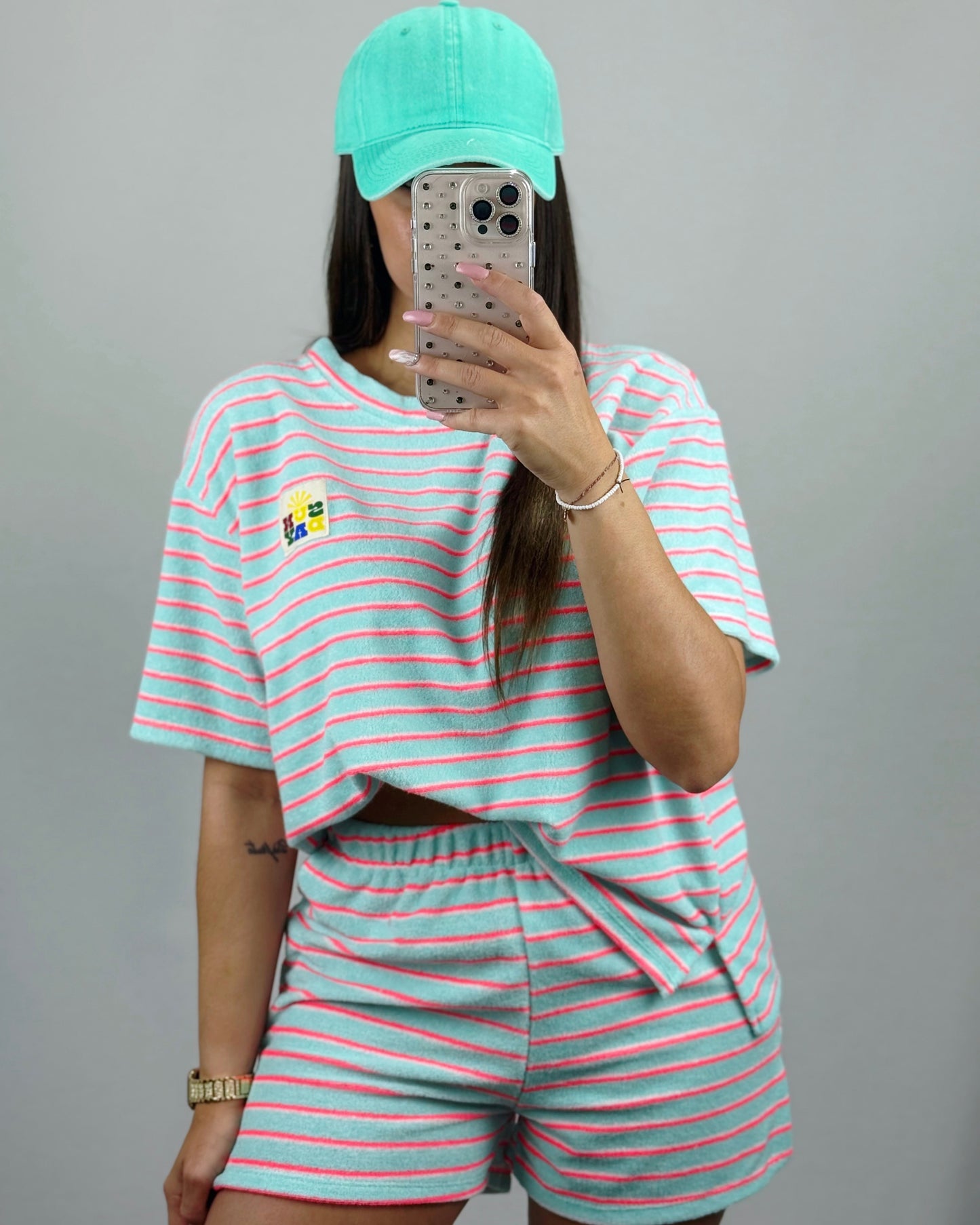 CONJUNTO TOALL TURQUESA
