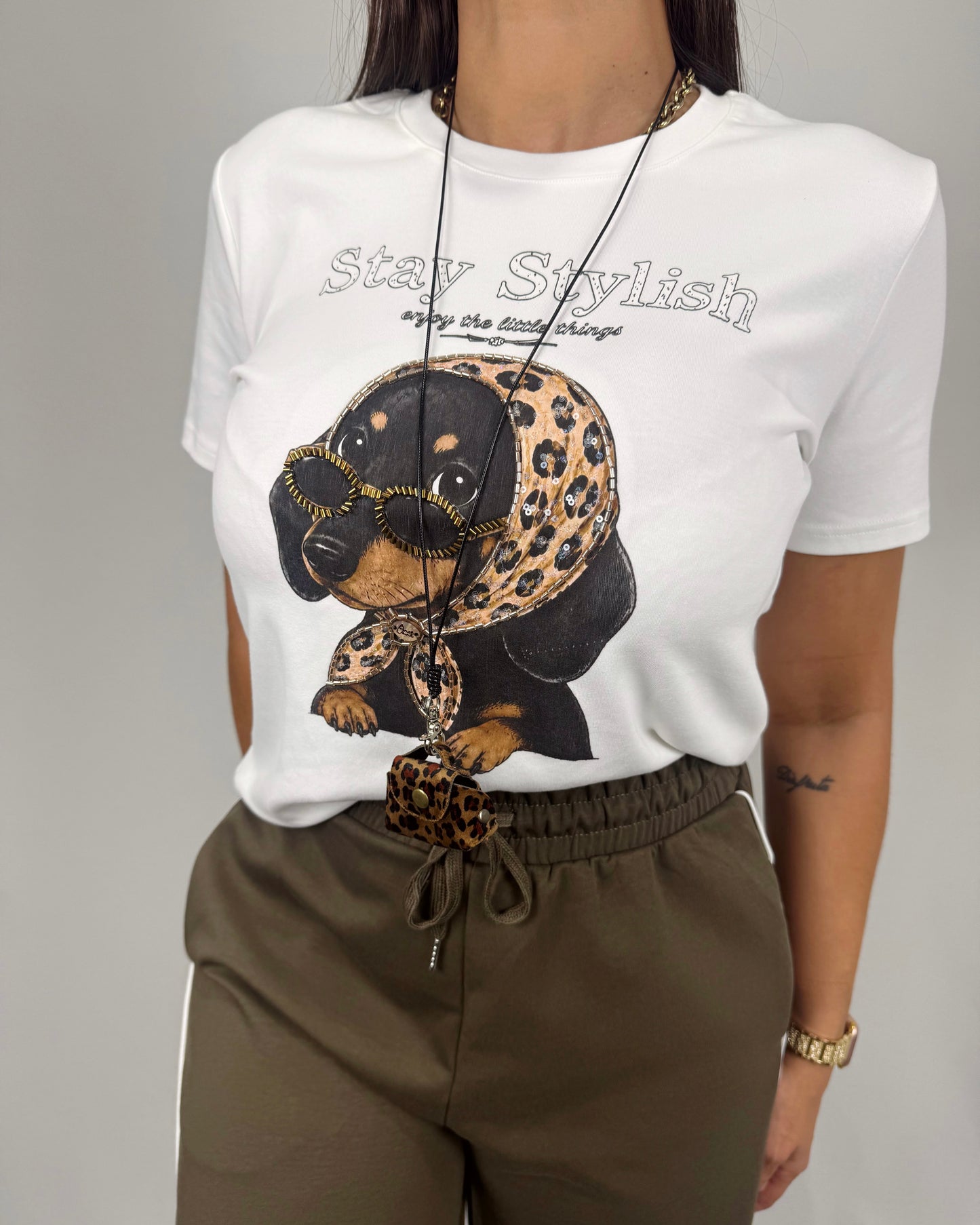 CAMISETA DOG LEO COLLAR