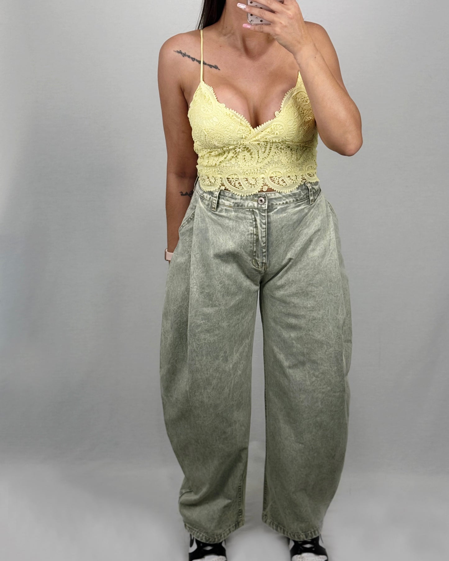 PANTALÓN DENIM VERDELIM