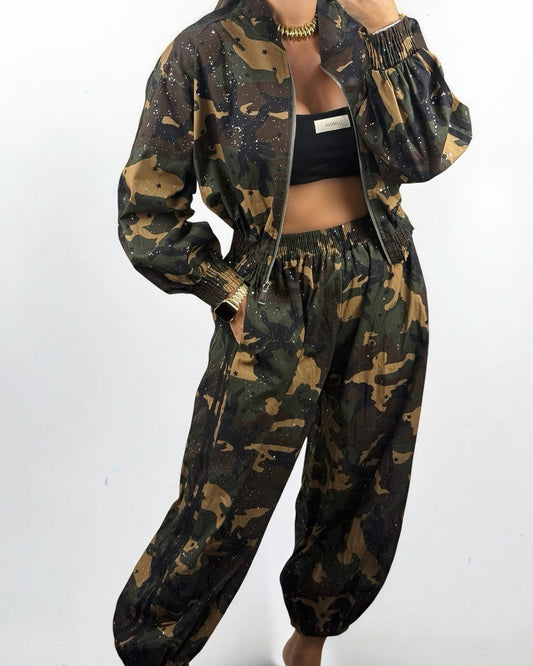 BOMBER MILITAR SHINE