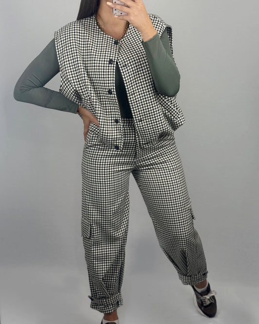CONJUNTO VICHY VERDE