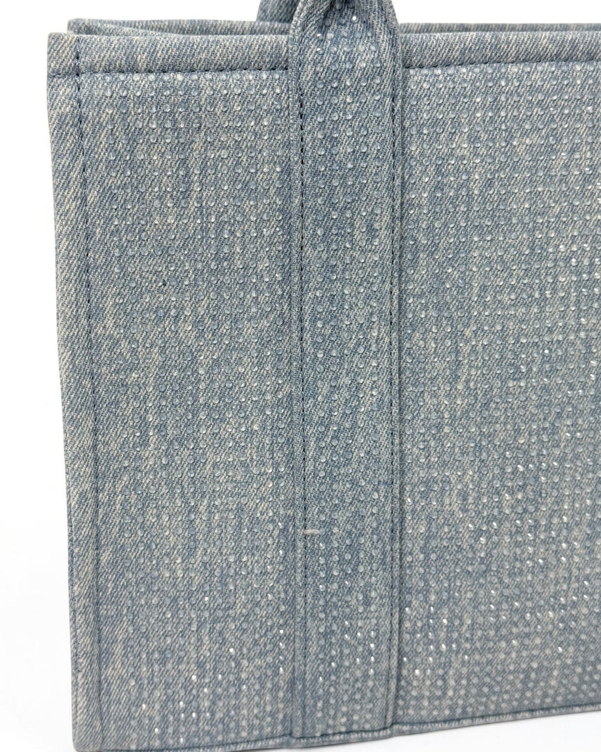 BOLSO DENIM STRASS