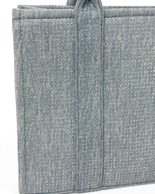 BOLSO DENIM STRASS