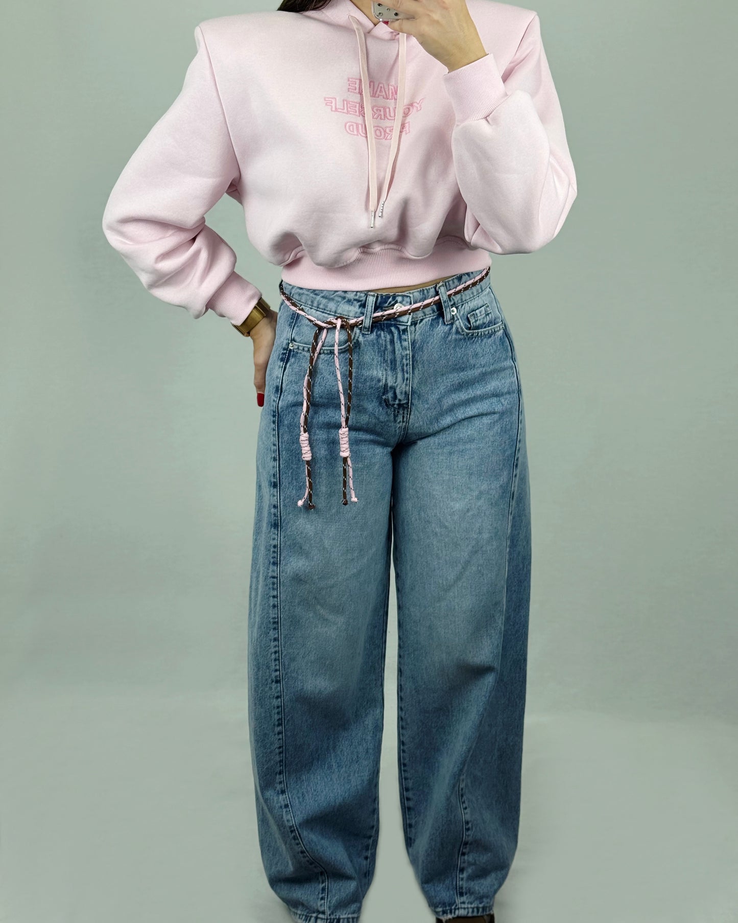 PANTALÓN DENIM CORDÓN LUM