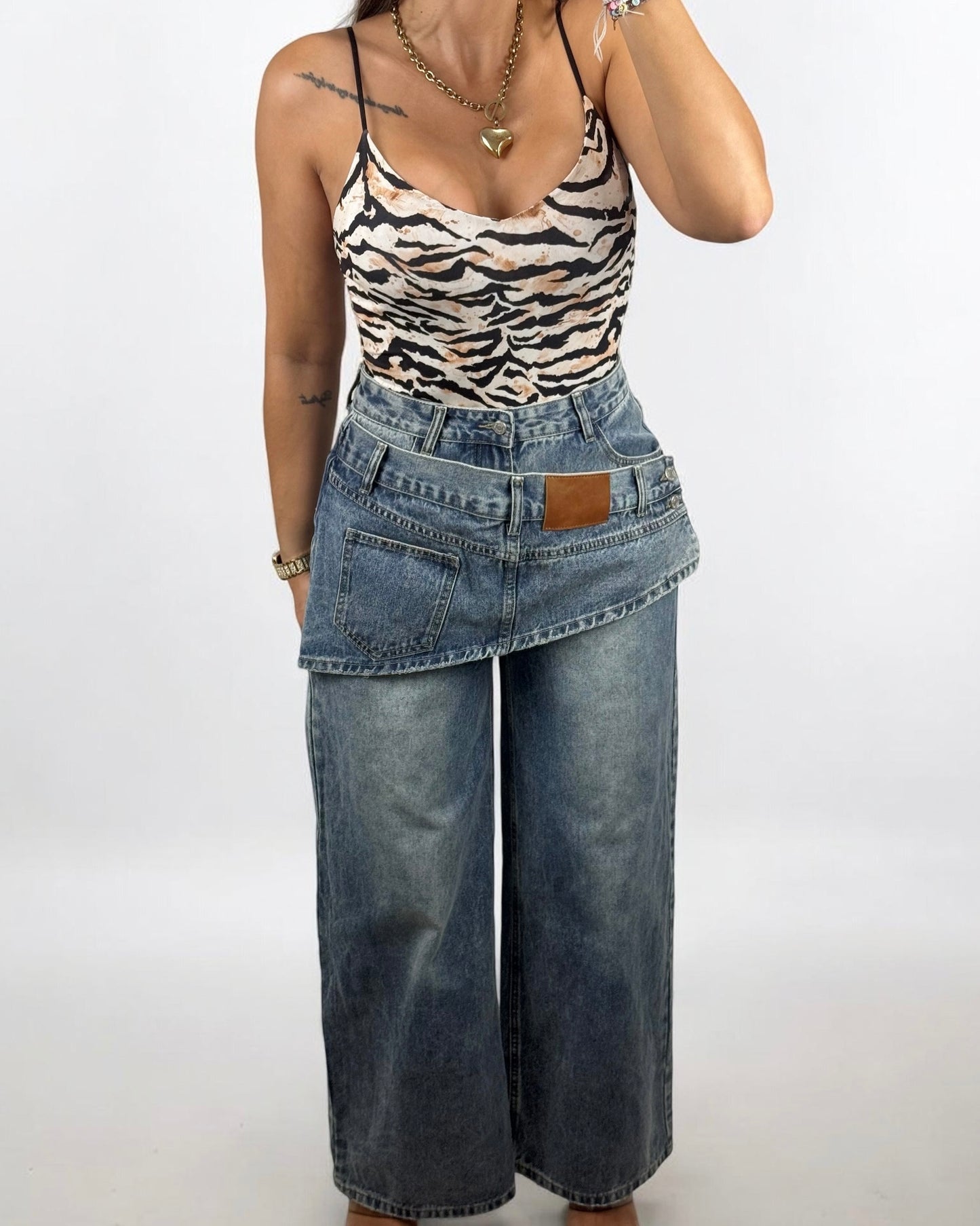 PANTALÓN DENIM DOUBLE