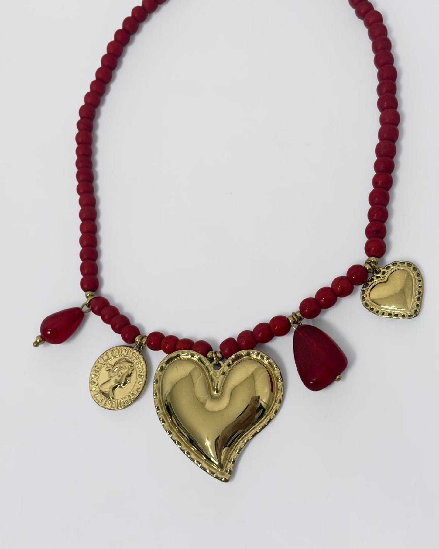 COLLAR CORA RED
