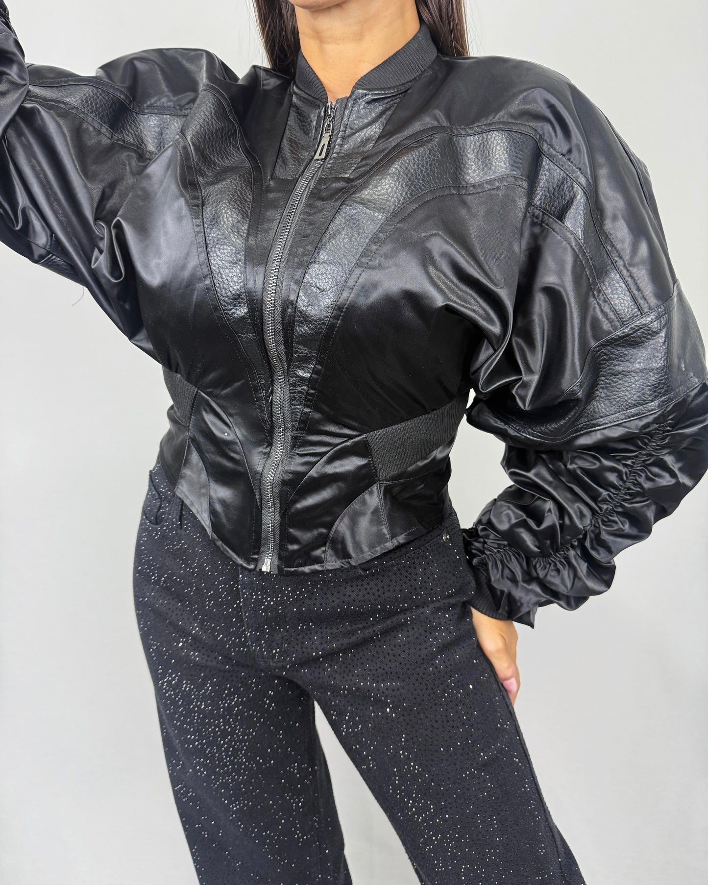 BOMBER DUPLA BLACK