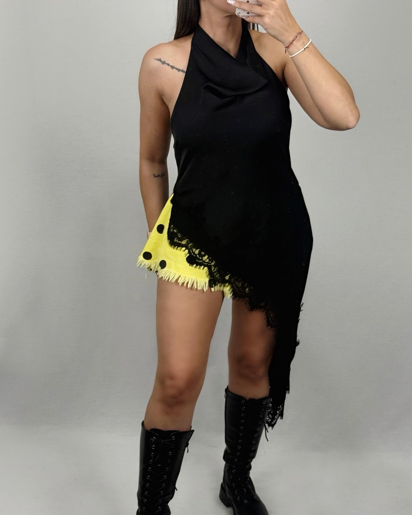 TOP LENCERO BLACK LUM