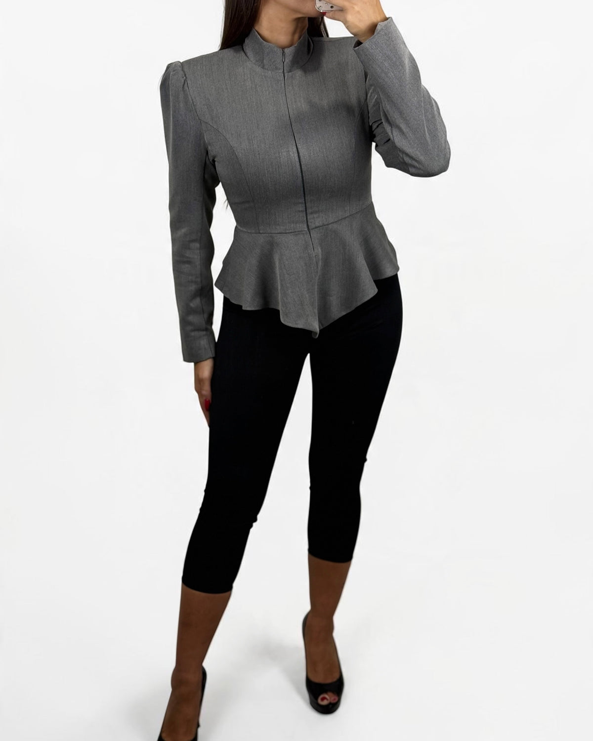 CHAQUETA PEPLUM LUMINA
