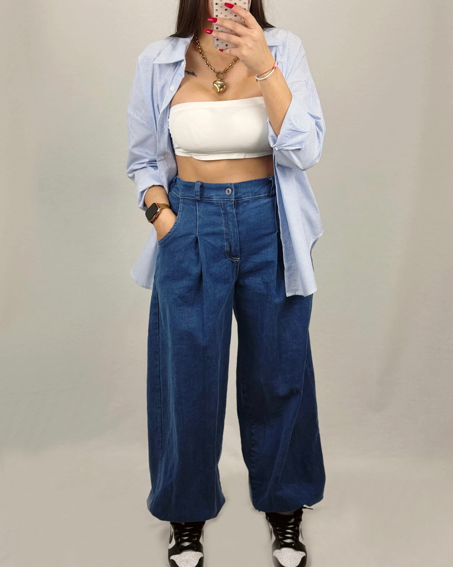 PANTALÓN DENIM BOMBACH