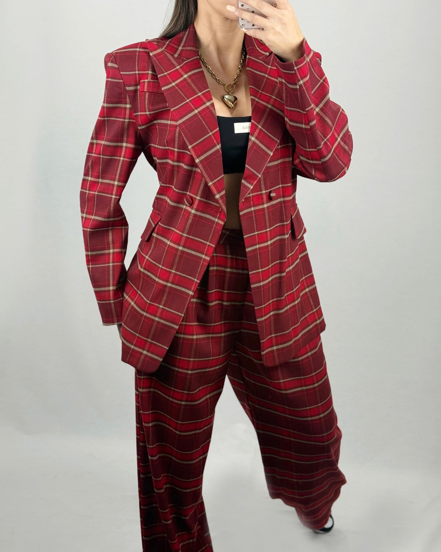 PANTALÓN CUADROS RED LUM