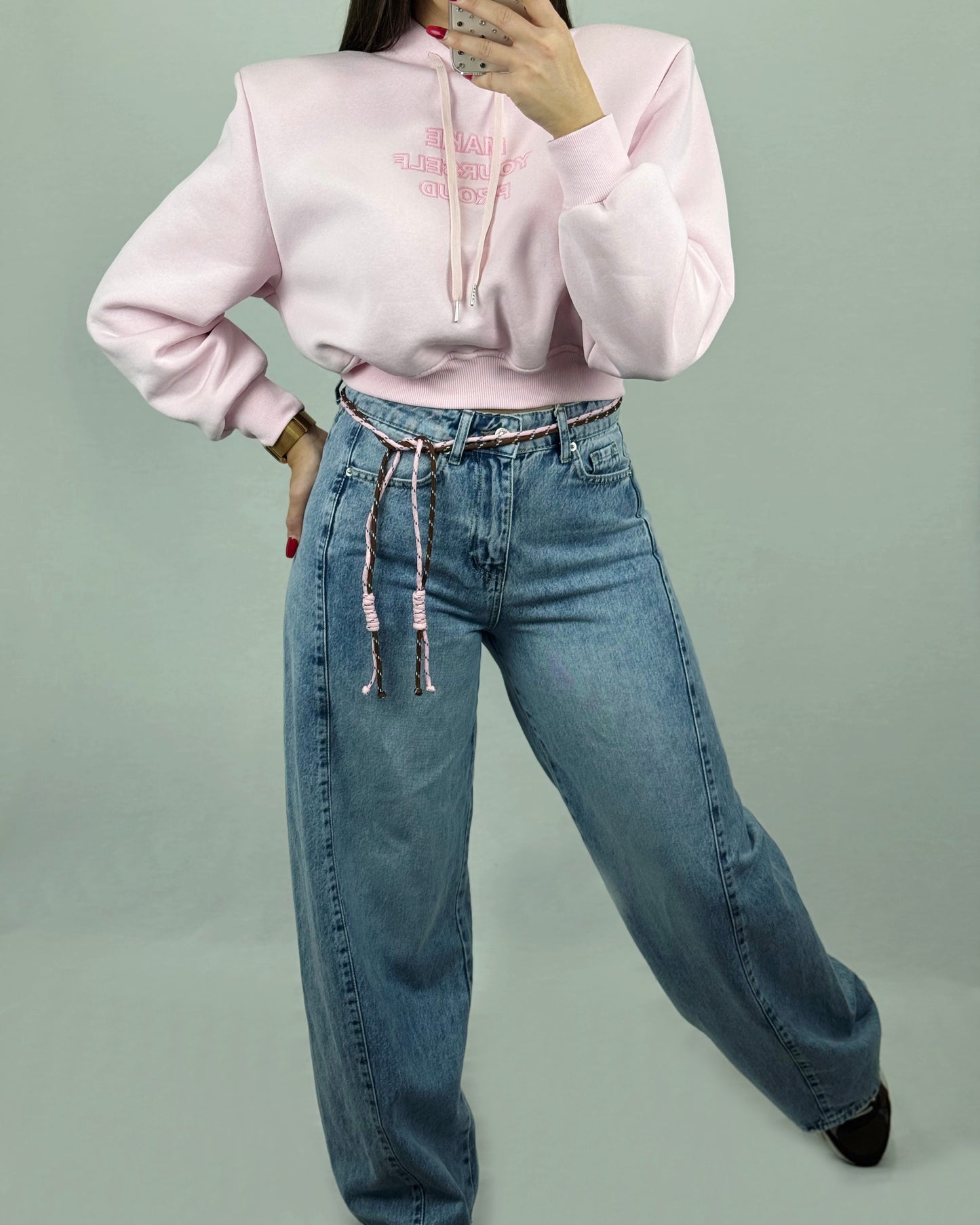 PANTALÓN DENIM CORDÓN LUM