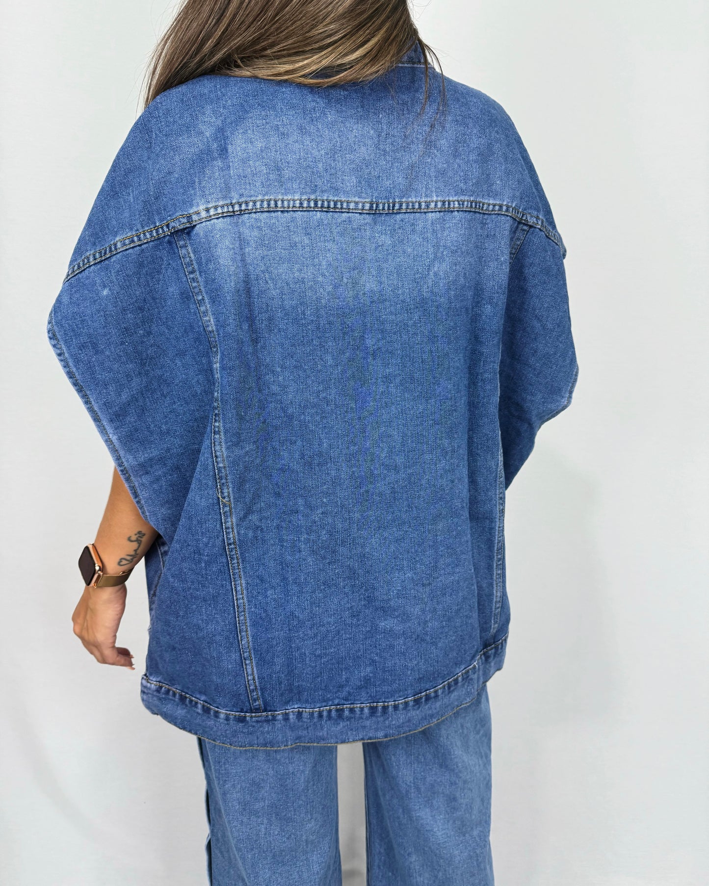 CONJUNTO VAQUERO BOTONES