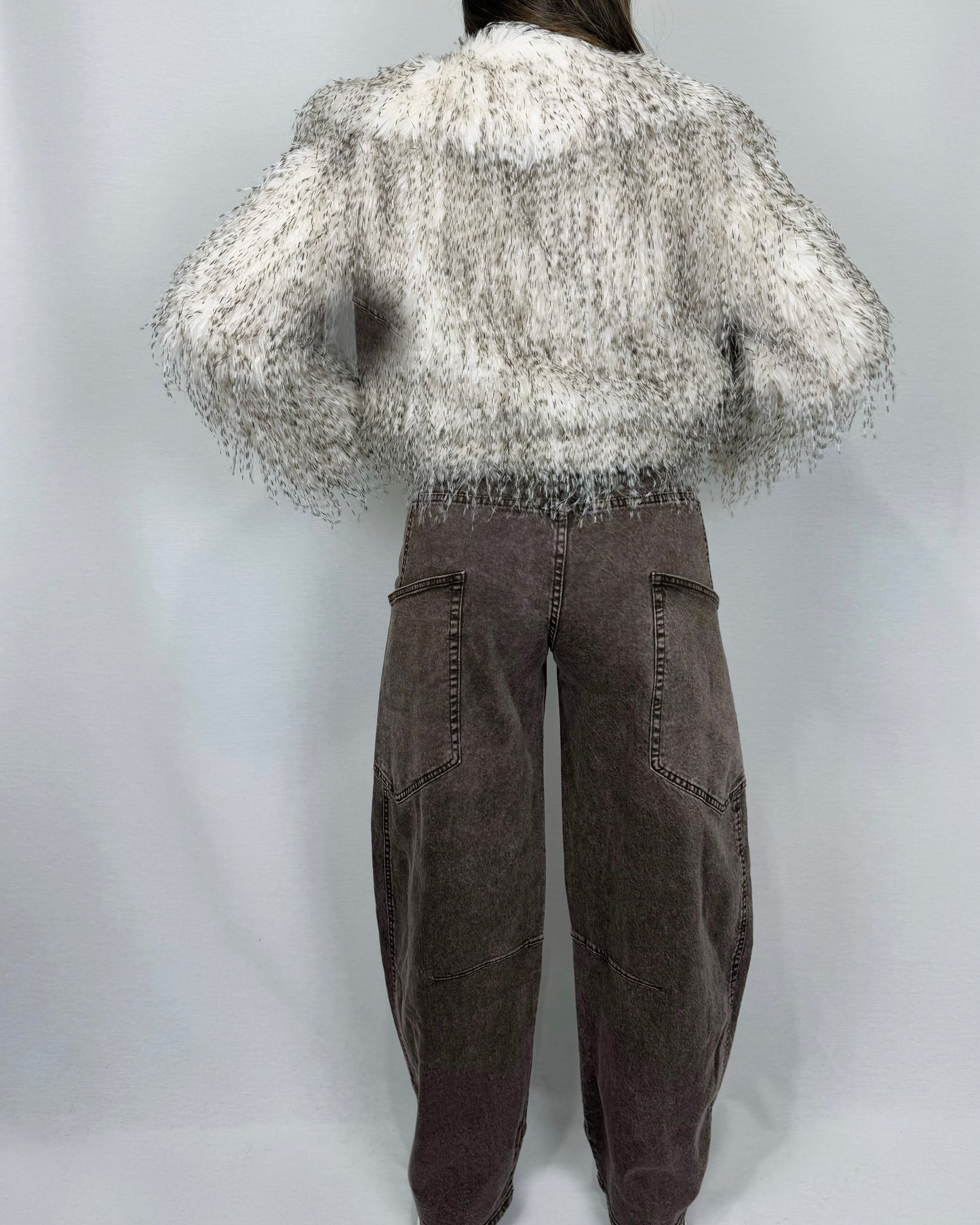 PANTALÓN DENIM BALLOON CHOC