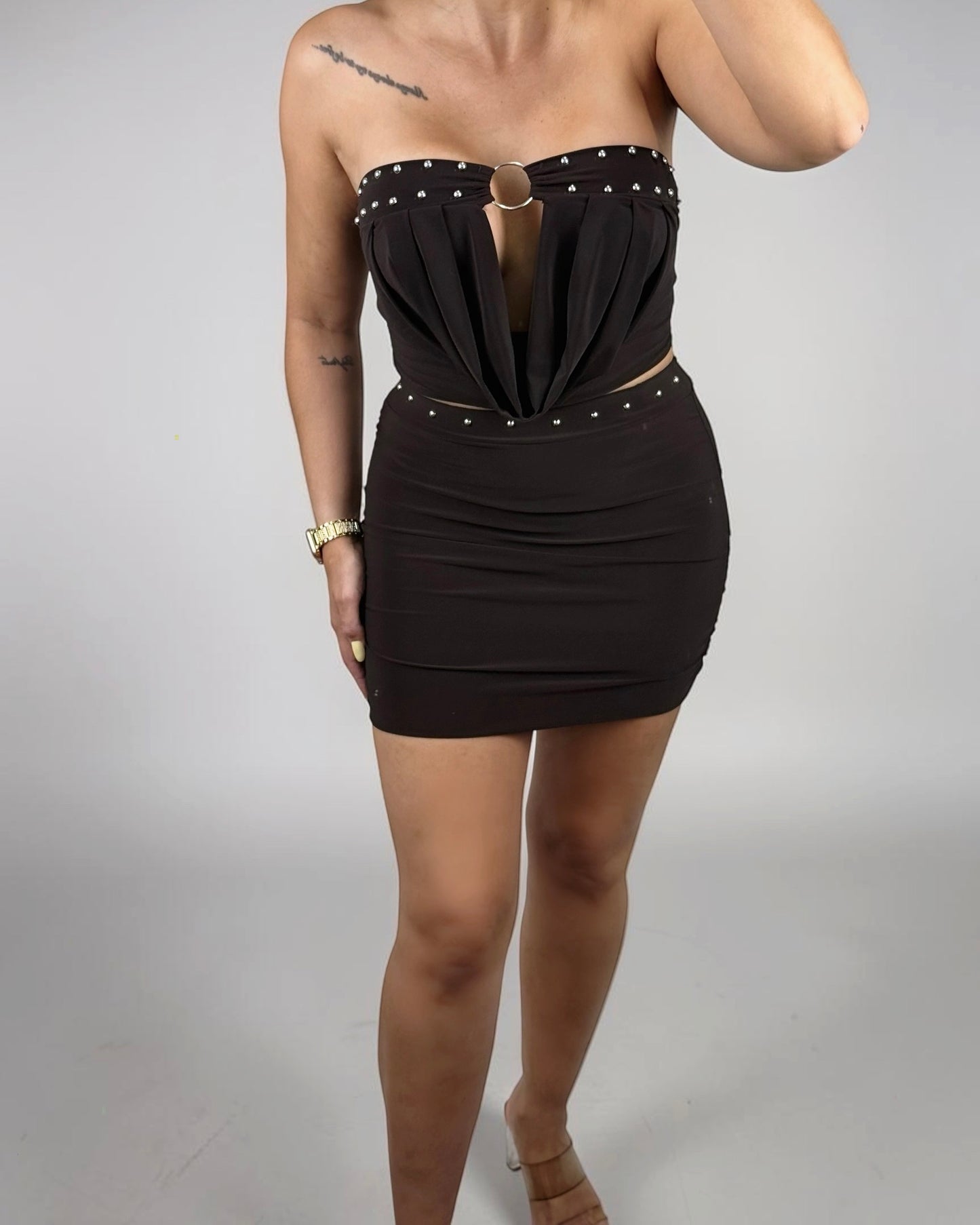 CONJUNTO TACH CHOCOLATE