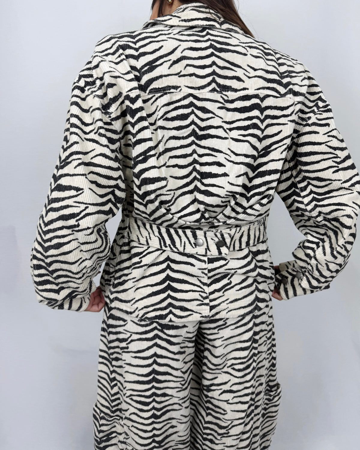 CHAQUETA PANA CEBRA LUMINA