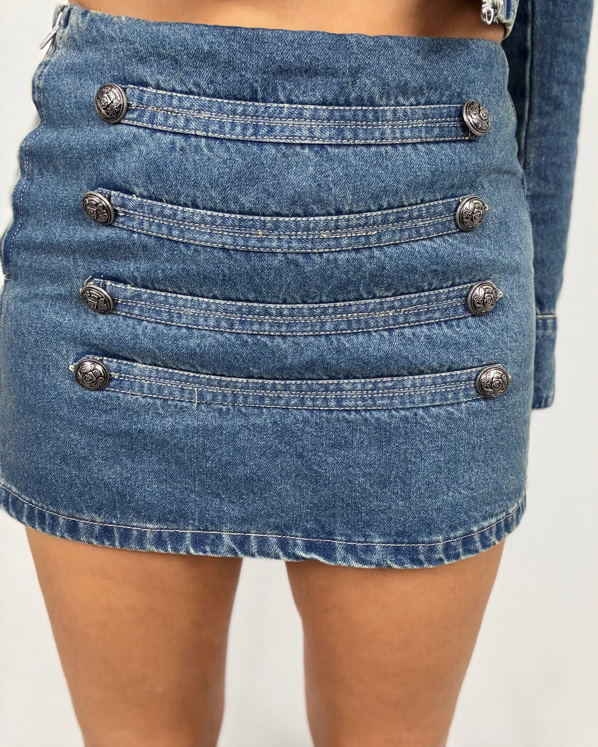 FALDA MILI DENIM