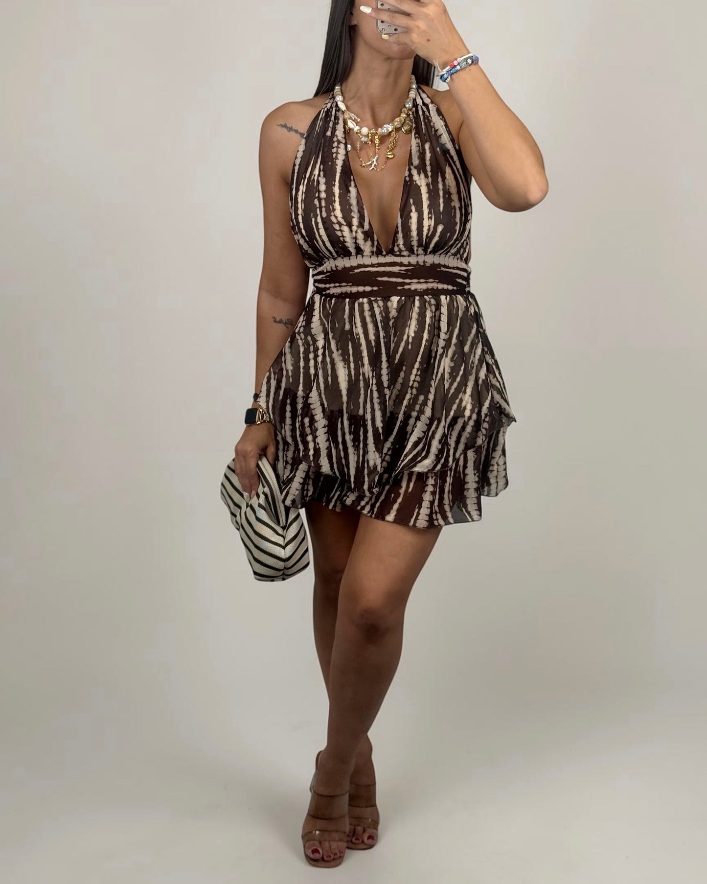 VESTIDO TIE DYE CHOC