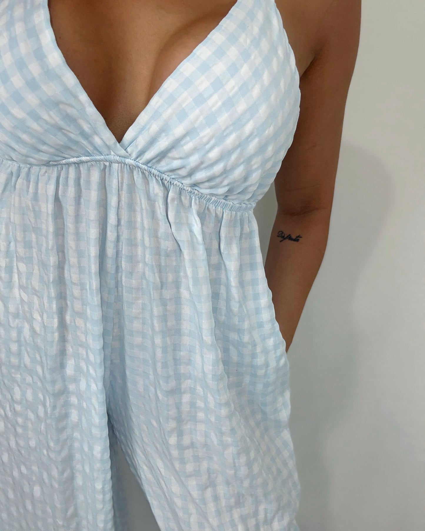 MONO VICHY BLUE