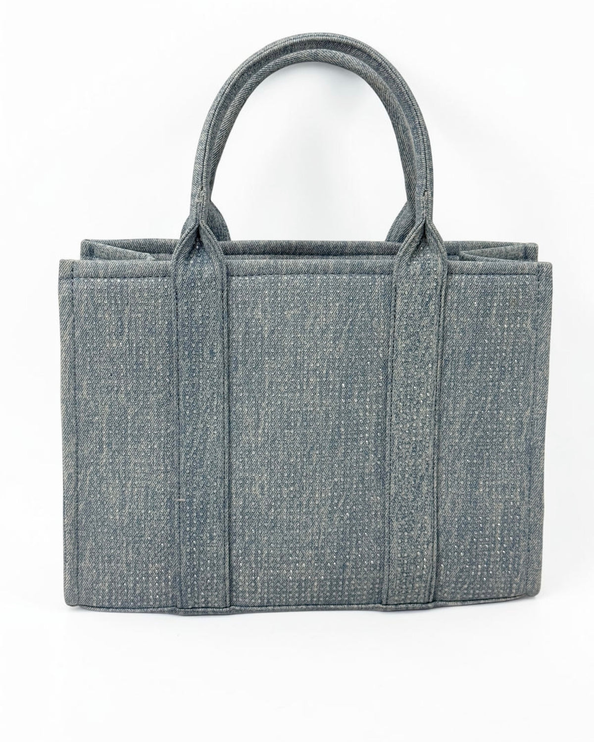BOLSO DENIM STRASS