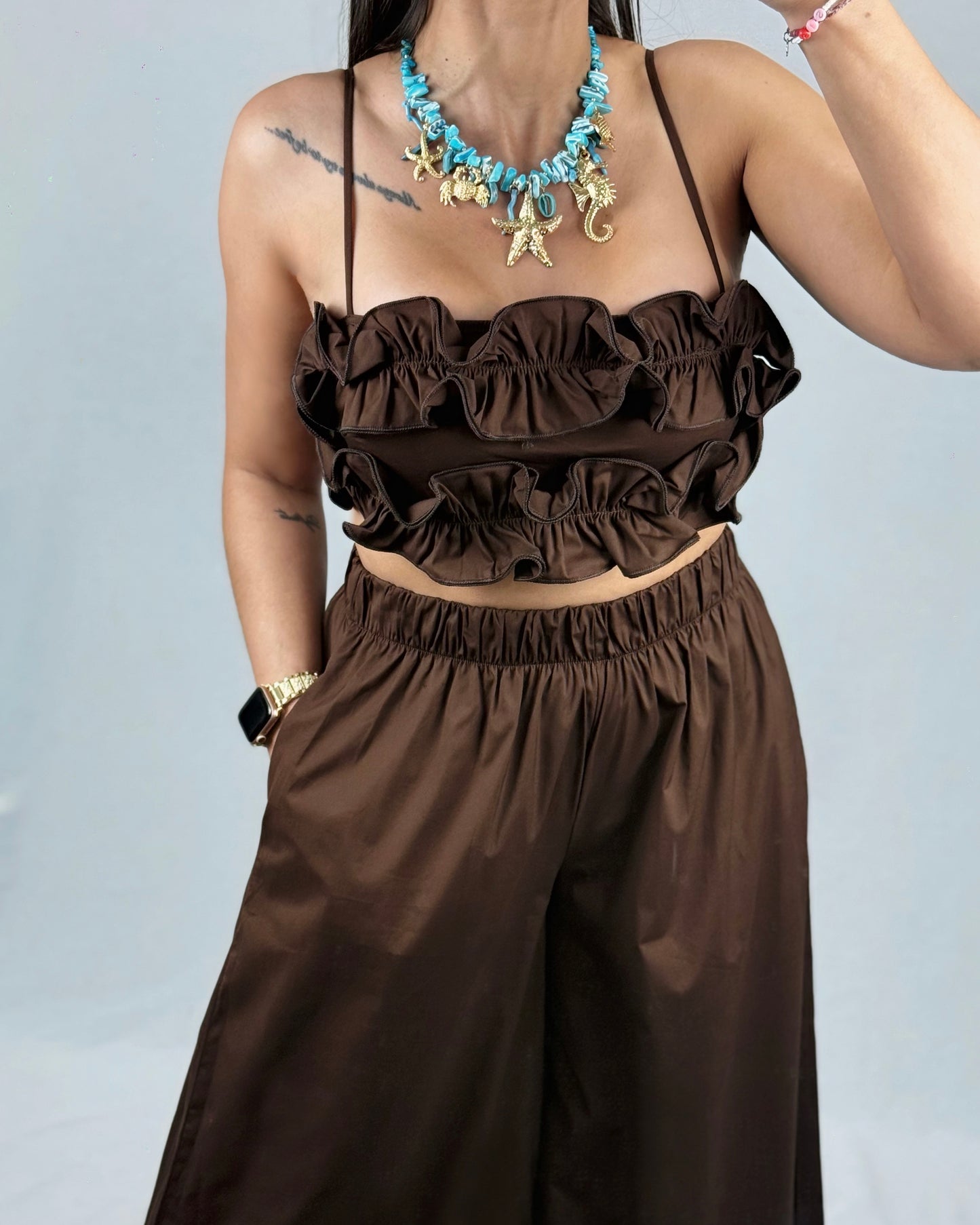 TOP VOLANT CHOC LUMINA