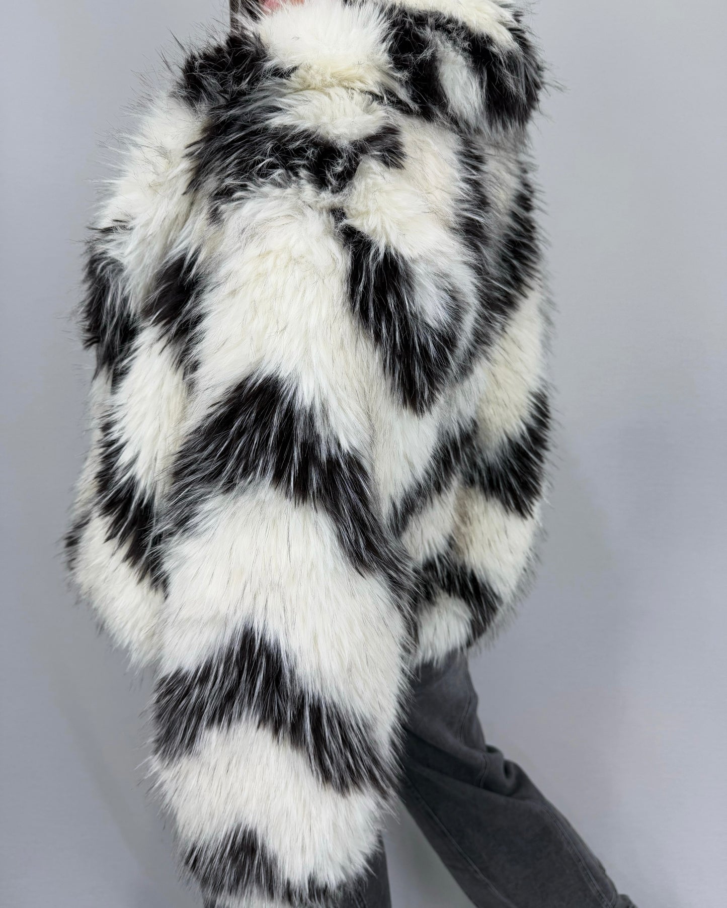 ABRIGO PELUCH ZIGZAG