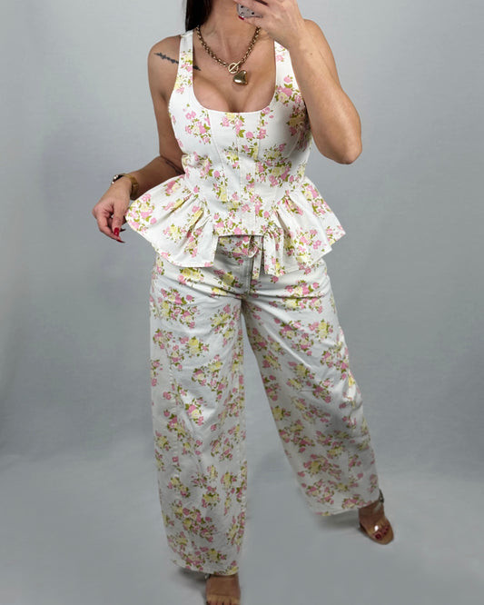 PANTALÓN FLOWERS LUM