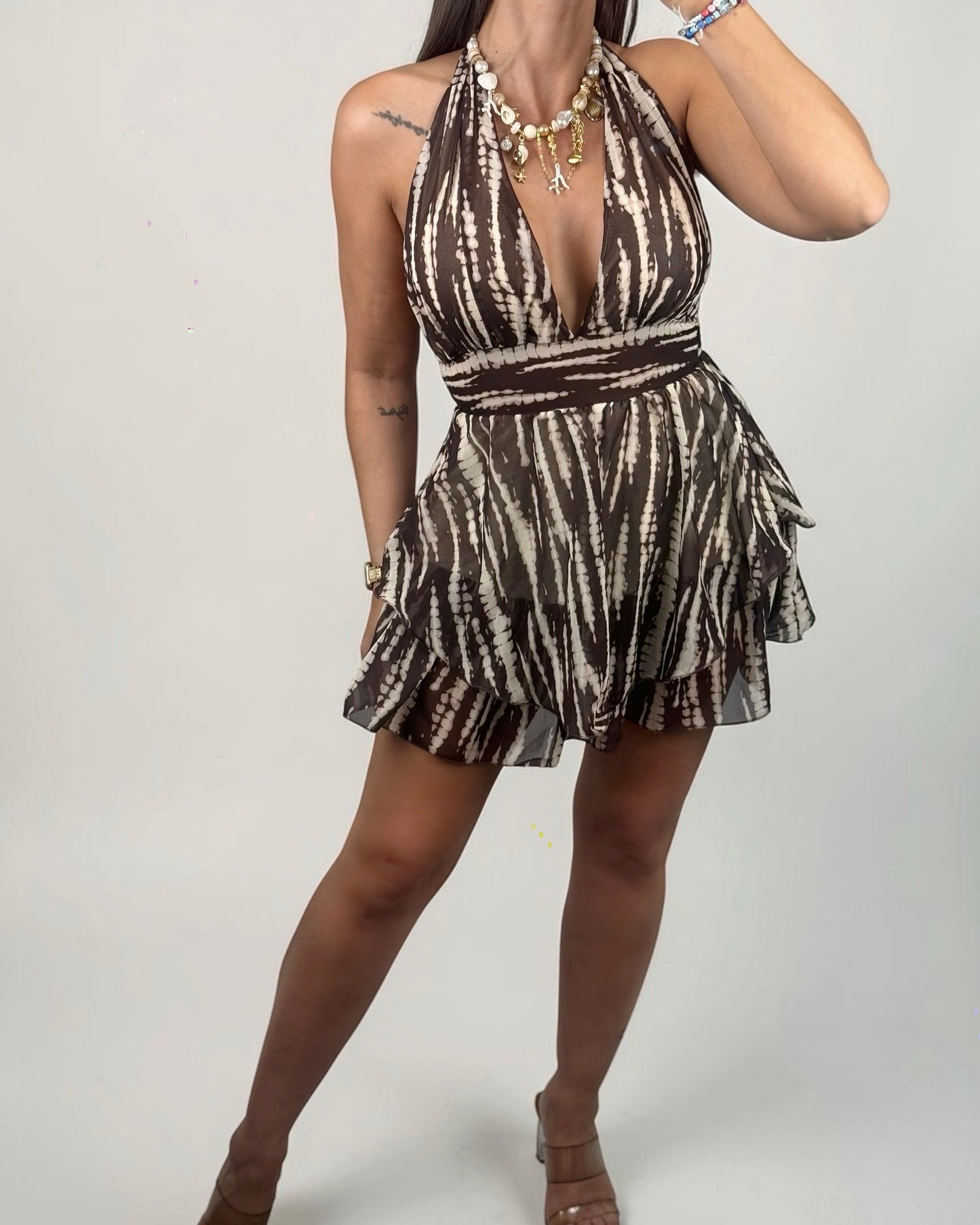 VESTIDO TIE DYE CHOC