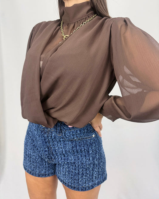 BLUSA VAP BROWN