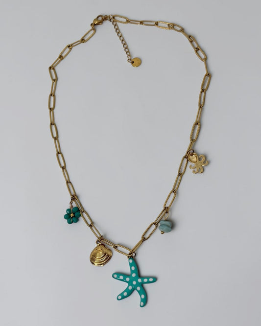 COLLAR AQUAMARINE