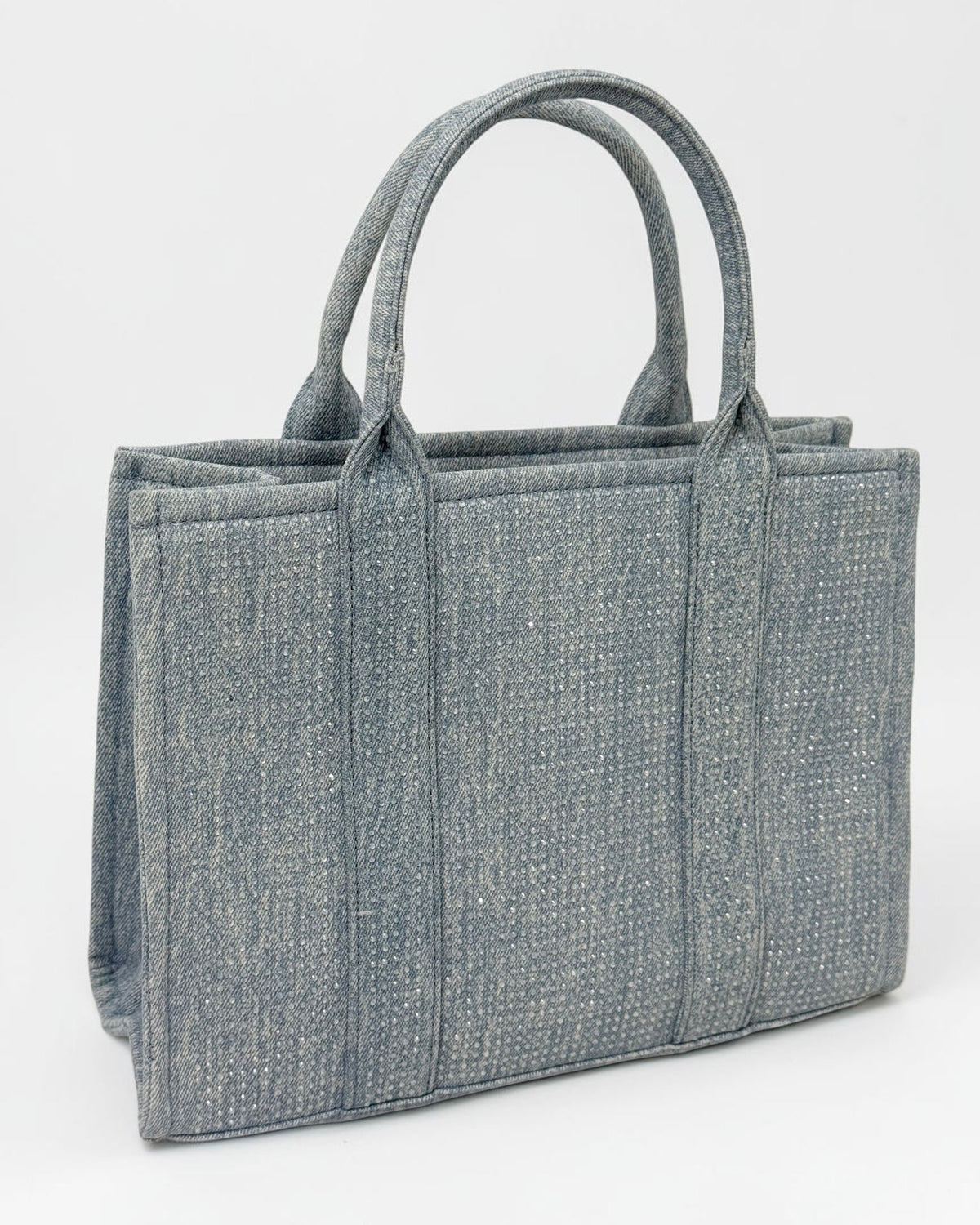 BOLSO DENIM STRASS