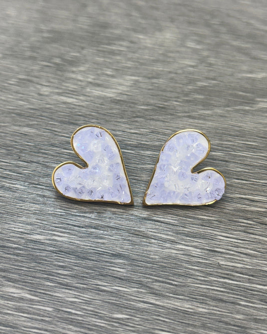 PENDIENTES CORAS CRISTAL