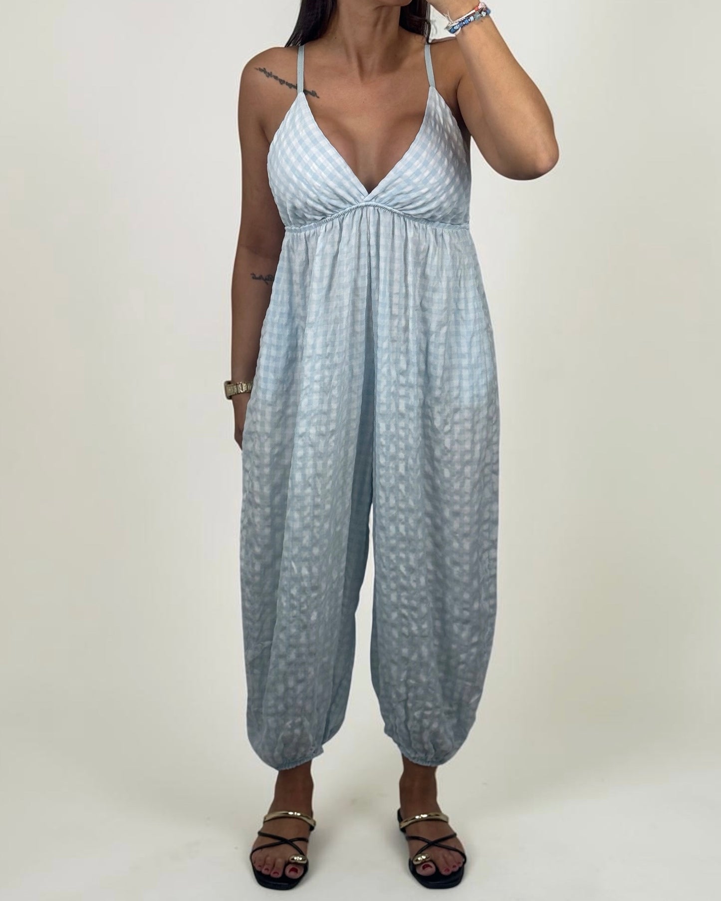 MONO VICHY BLUE
