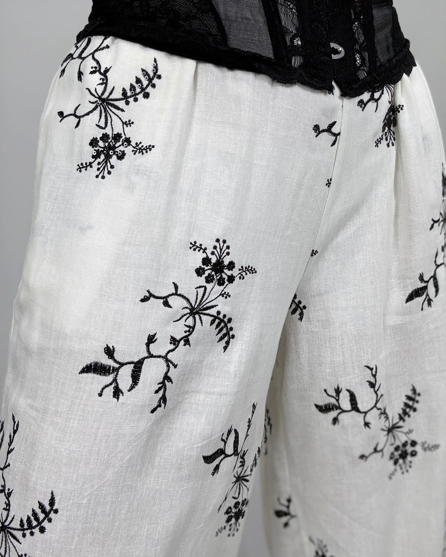 PANTALÓN LINO PREMIUM BORD