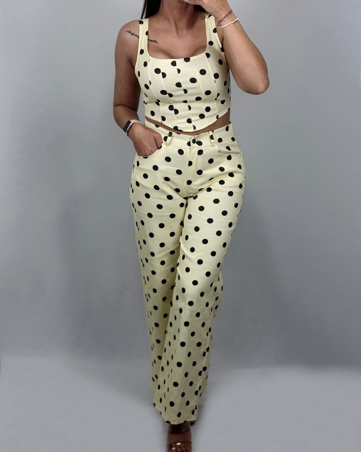 CONJUNTO LUN CORSET YELLOW