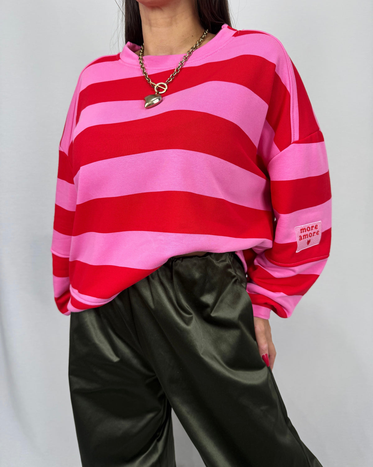 SUDADERA MORE AMORE