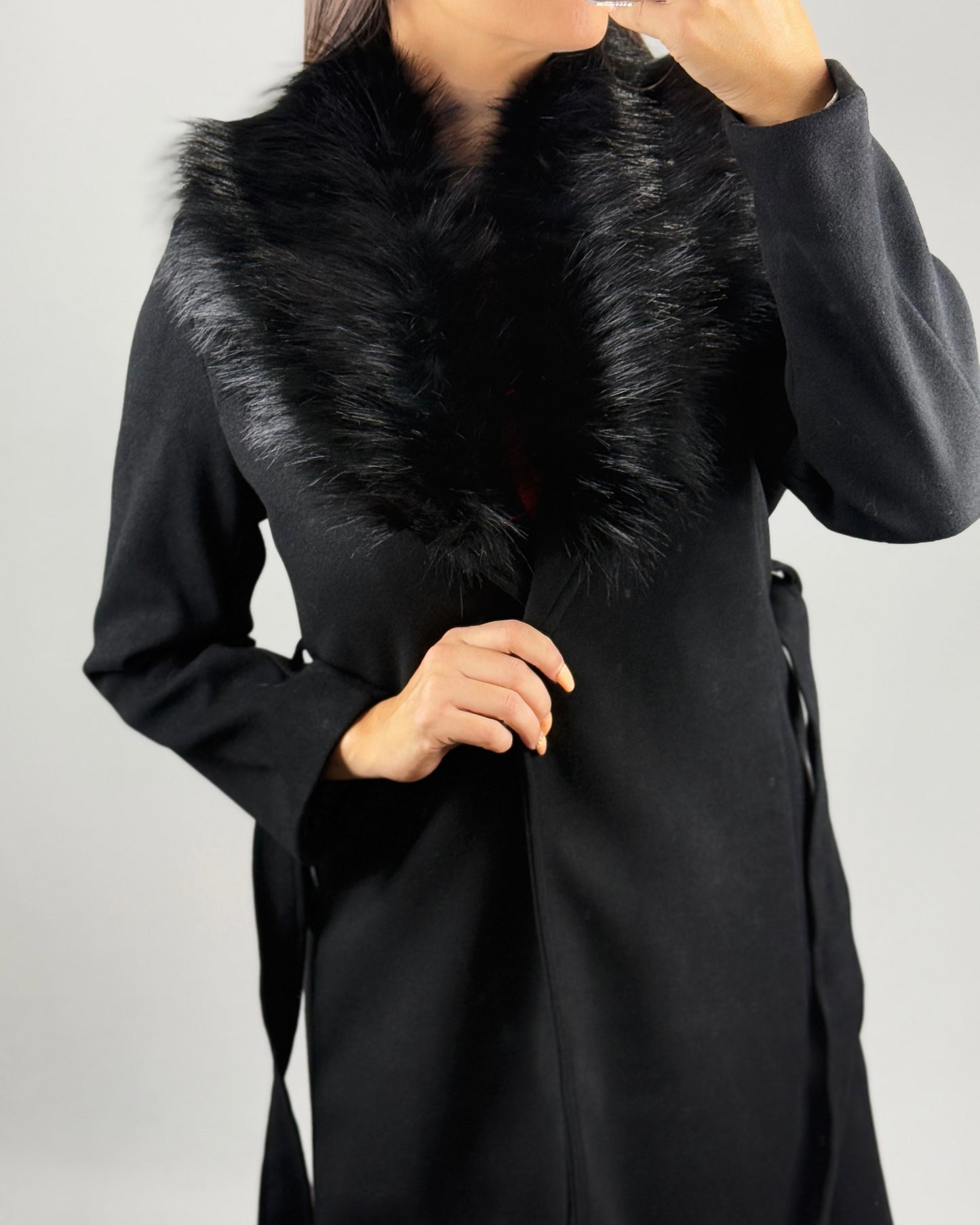 ABRIGO PELO BLACK
