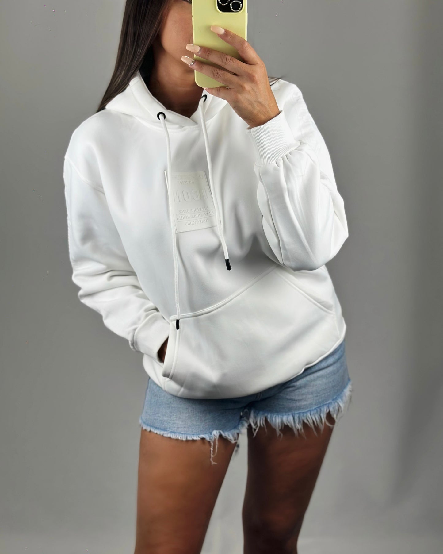 SUDADERA CONCEPT BLANCA
