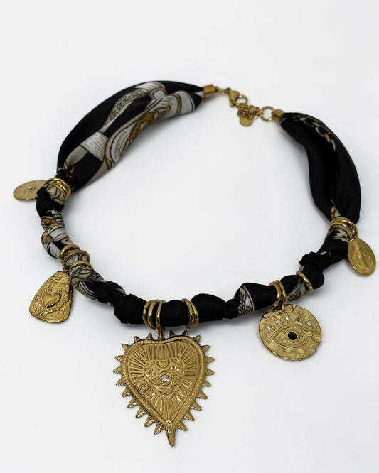 COLLAR PAÑUELO BLACK