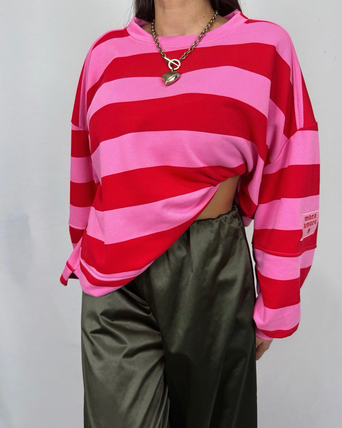 SUDADERA MORE AMORE