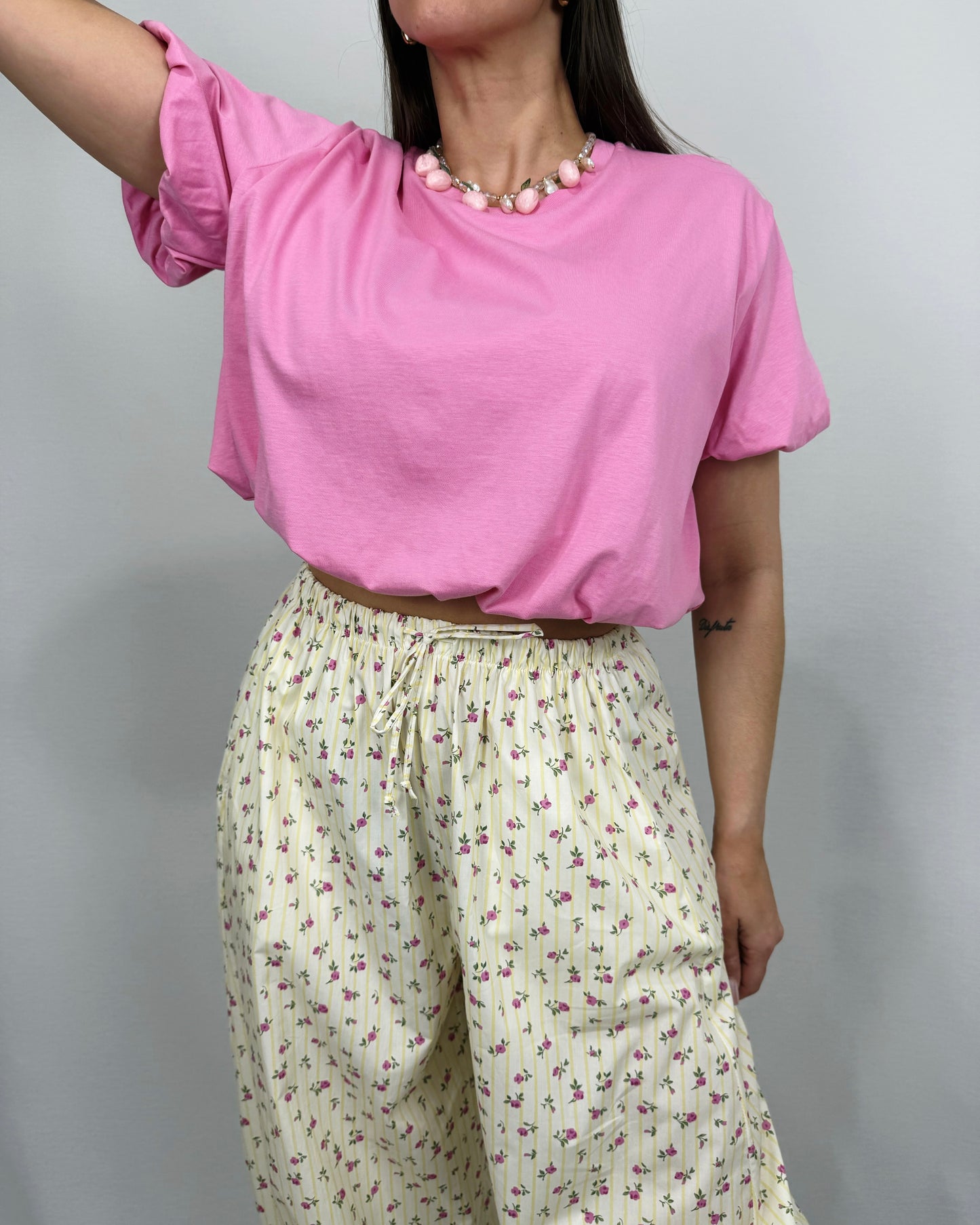 CAMISETA GLOB PINK LUM