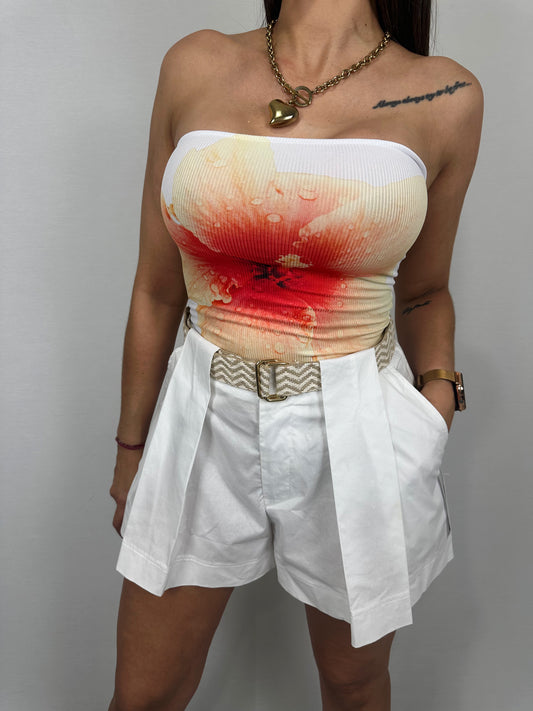 TOP FLOR BLANCO